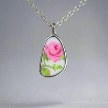 Load image into Gallery viewer, Pottery Charm - Pink Rose