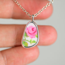 Load image into Gallery viewer, Pottery Charm - Pink Rose