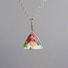 Load image into Gallery viewer, Pottery Charm - Red Floral