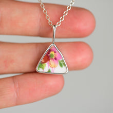 Load image into Gallery viewer, Pottery Charm - Red Floral