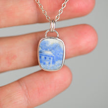 Load image into Gallery viewer, Pottery Charm - Blue House
