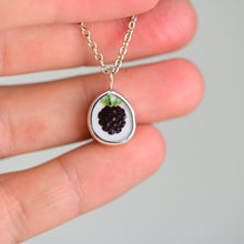 Load image into Gallery viewer, Blackberry Pottery Charm