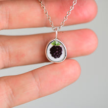 Load image into Gallery viewer, Blackberry Pottery Charm