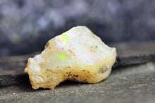 Load image into Gallery viewer, straw pattern opal set in wilver nacklace ooak opal jewelry piece by curtis r jewelry