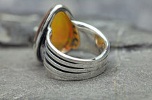 Load image into Gallery viewer, Ethiopianopalhoneypearringinsterlingsilverbycurtisrjewellery