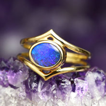 Load image into Gallery viewer, Crystal Opal in 14k Gold