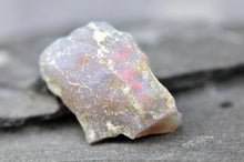 Load image into Gallery viewer, dark base ethiopian opal jewelry ring size 10 by curtis r jewellery