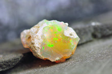 Load image into Gallery viewer, Golden Crystal Opal Ring in Sterling Silver- Size 8.5