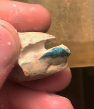 Load image into Gallery viewer, Black Opal Carving in 14k Yellow Gold - Free Form