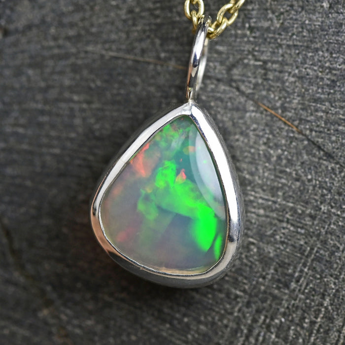 Ethiopian Opal Charm Freeform