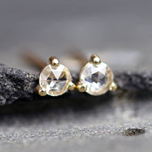Load image into Gallery viewer, Rose Cut Diamond Studs
