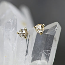 Load image into Gallery viewer, Rose Cut Diamond Studs
